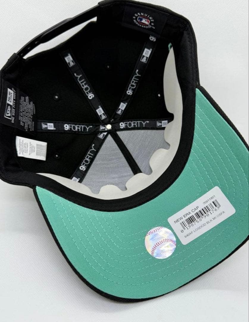 ニューエラ　ドジャース　海外　限定　ティファニーブルー　スナップバック