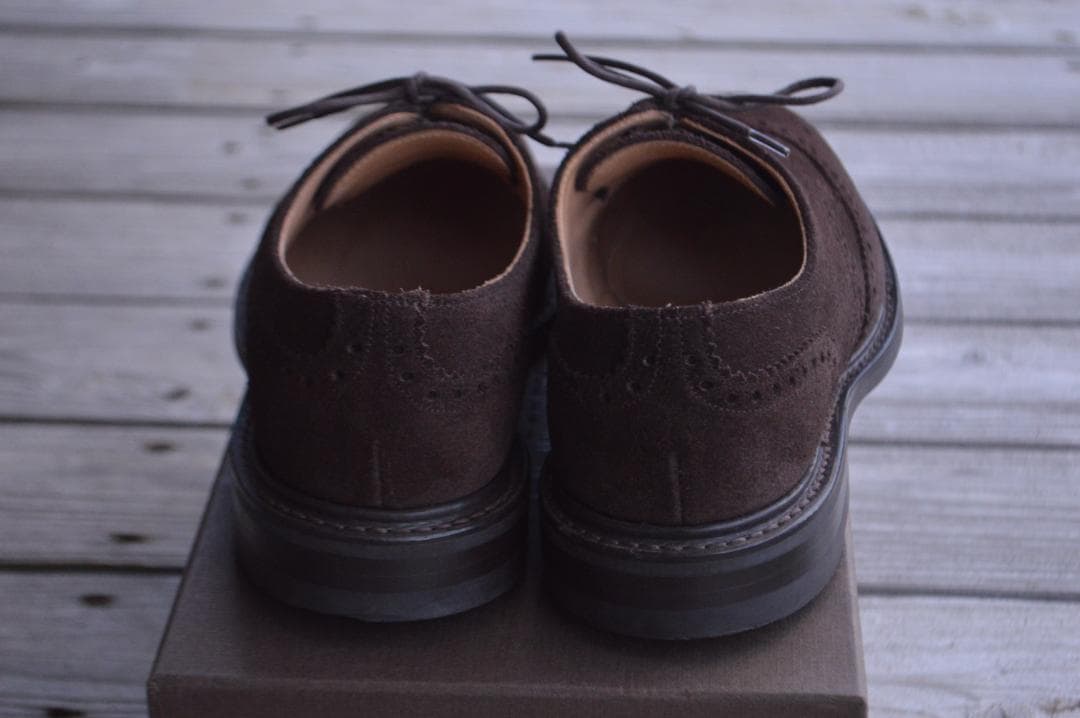 着用1回　CHURCH'S　NEWARK　65F　ダークブラウン　103ラスト