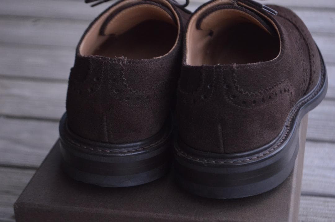 着用1回　CHURCH'S　NEWARK　65F　ダークブラウン　103ラスト