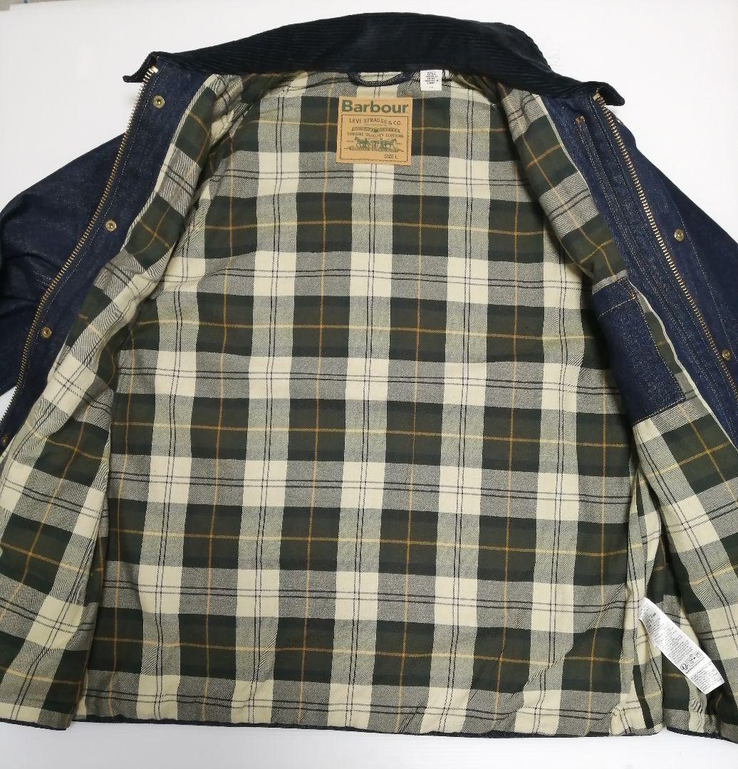 ジャケット・アウター LEVI'S x Barbour Bedale Denim Jacket L