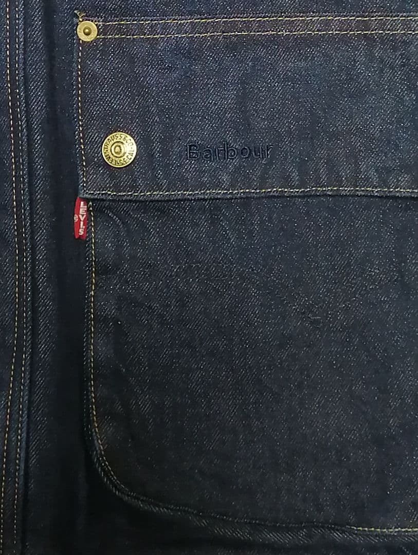 ジャケット・アウター LEVI'S x Barbour Bedale Denim Jacket L