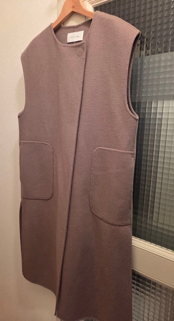 Na.e ハンドメイド　ウールジレ　トープ　未使用