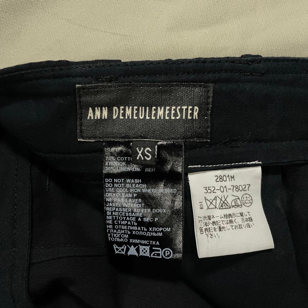 パンツ 2008ss Ann demeulemeester cotton Slacks