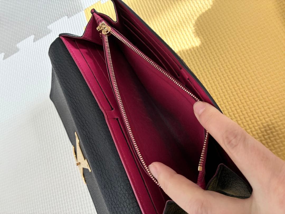 Louis Vuitton カプシーヌ　長財布