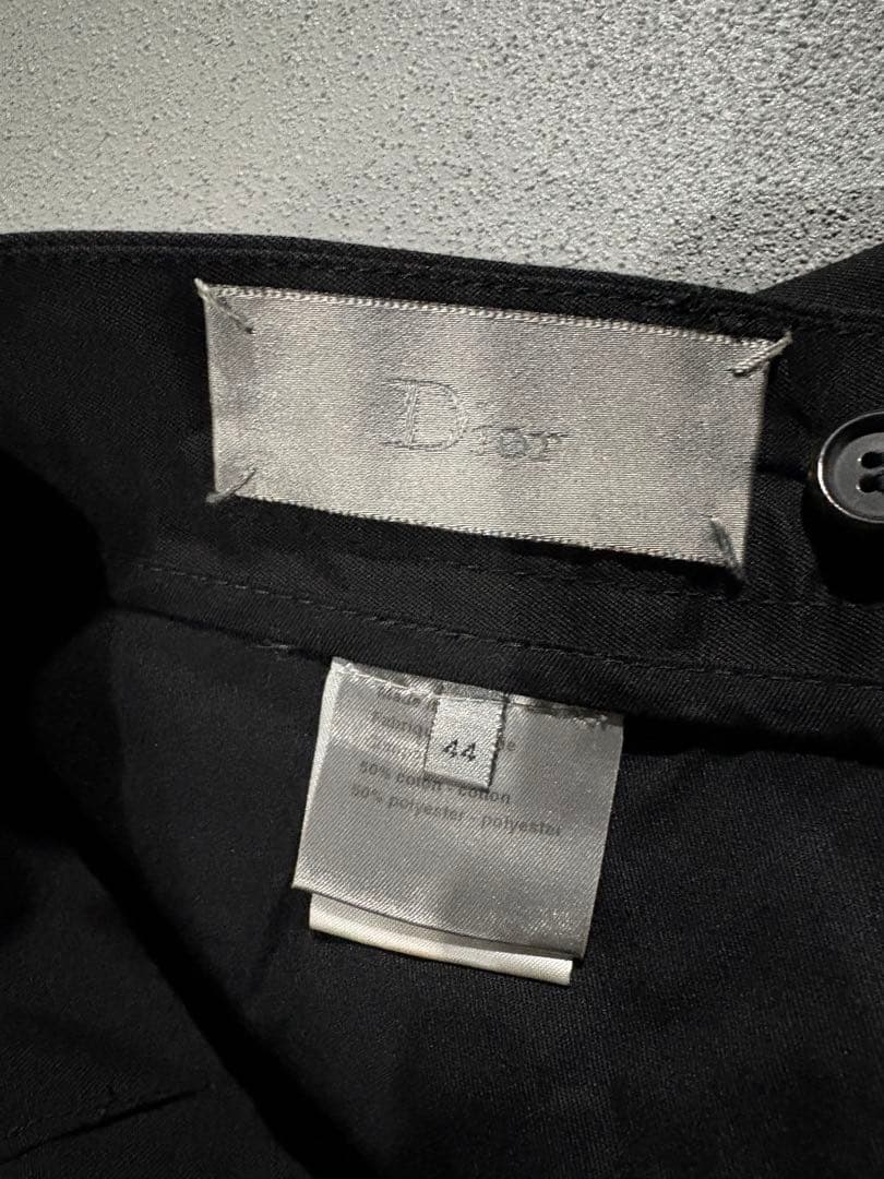 パンツ Dior homme zip gimmick straight pants