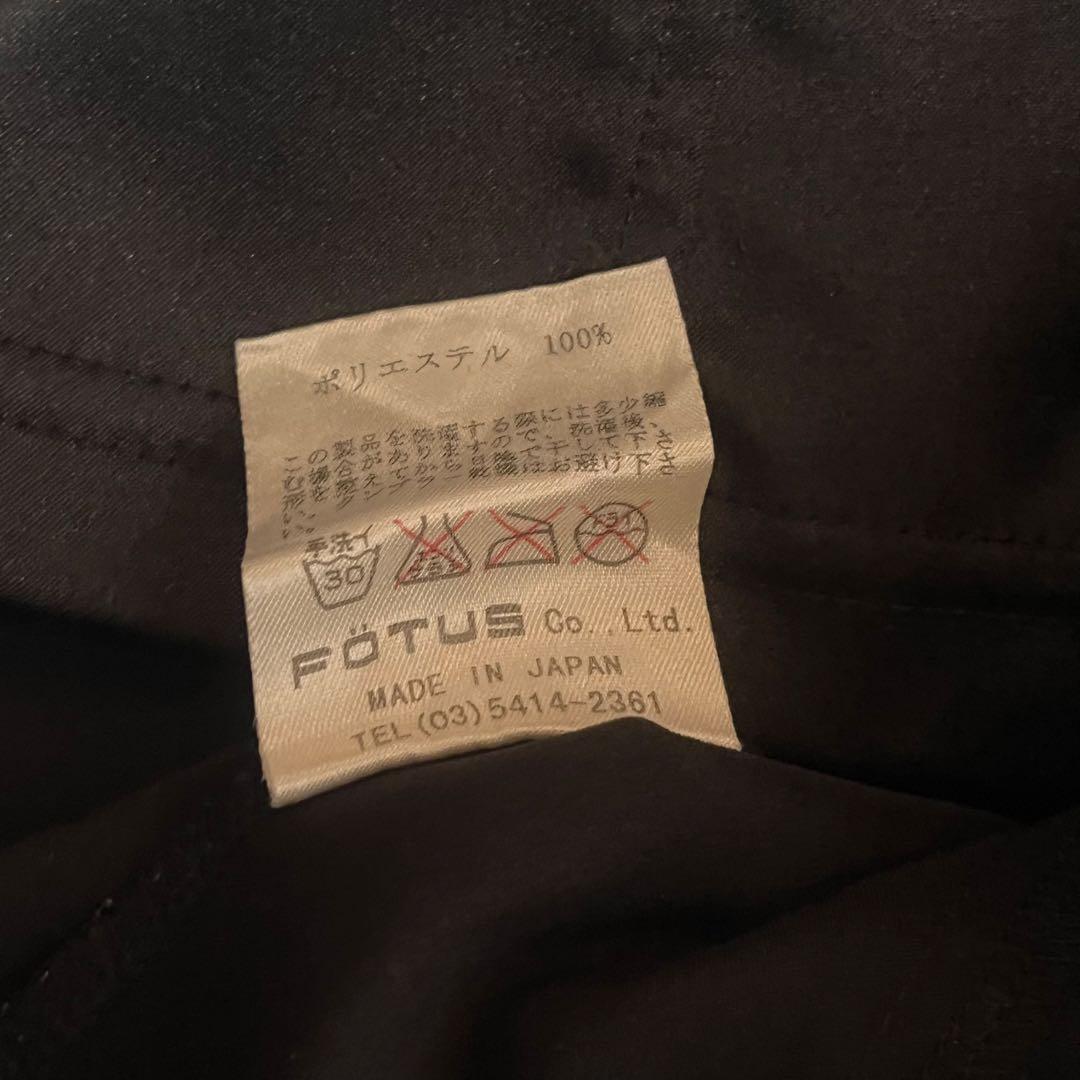 【希少】FOTUS double zip cyber track jacket