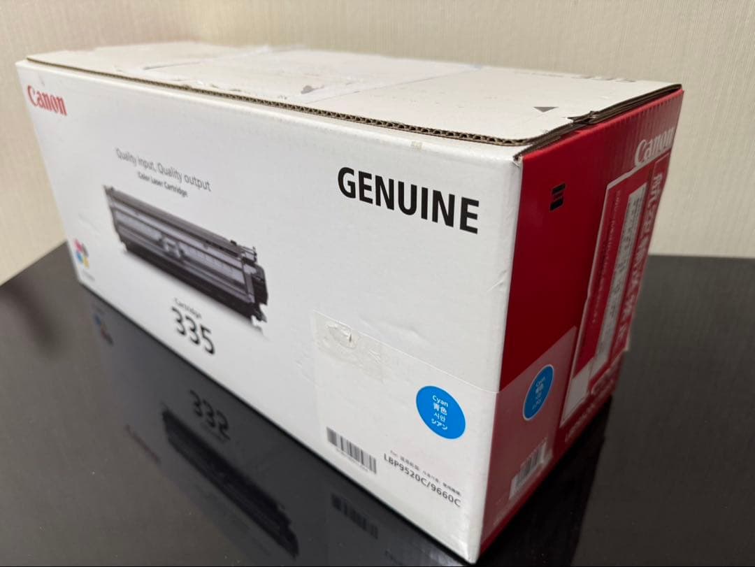 【未使用品】キャノン 純正品　トナーカートリッジ 335 3色　※画像要確認