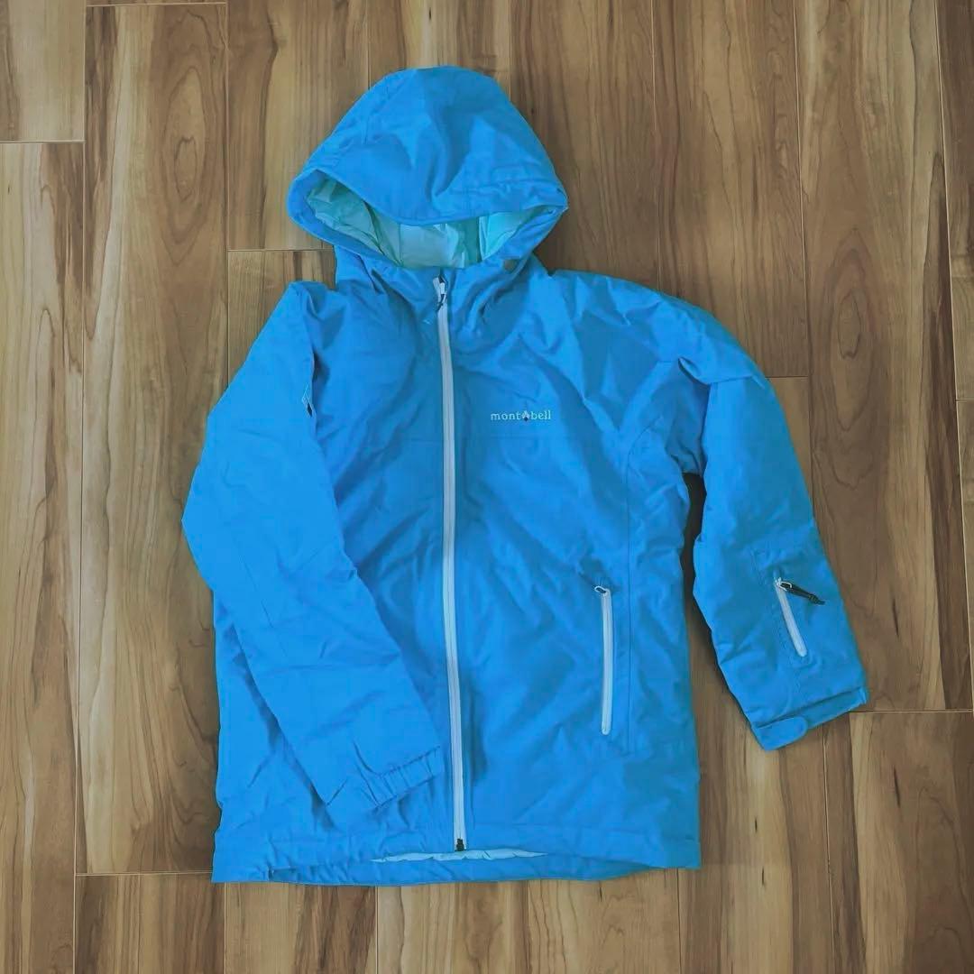 モンベル Kid's 150 スキーウェア（上下セット)