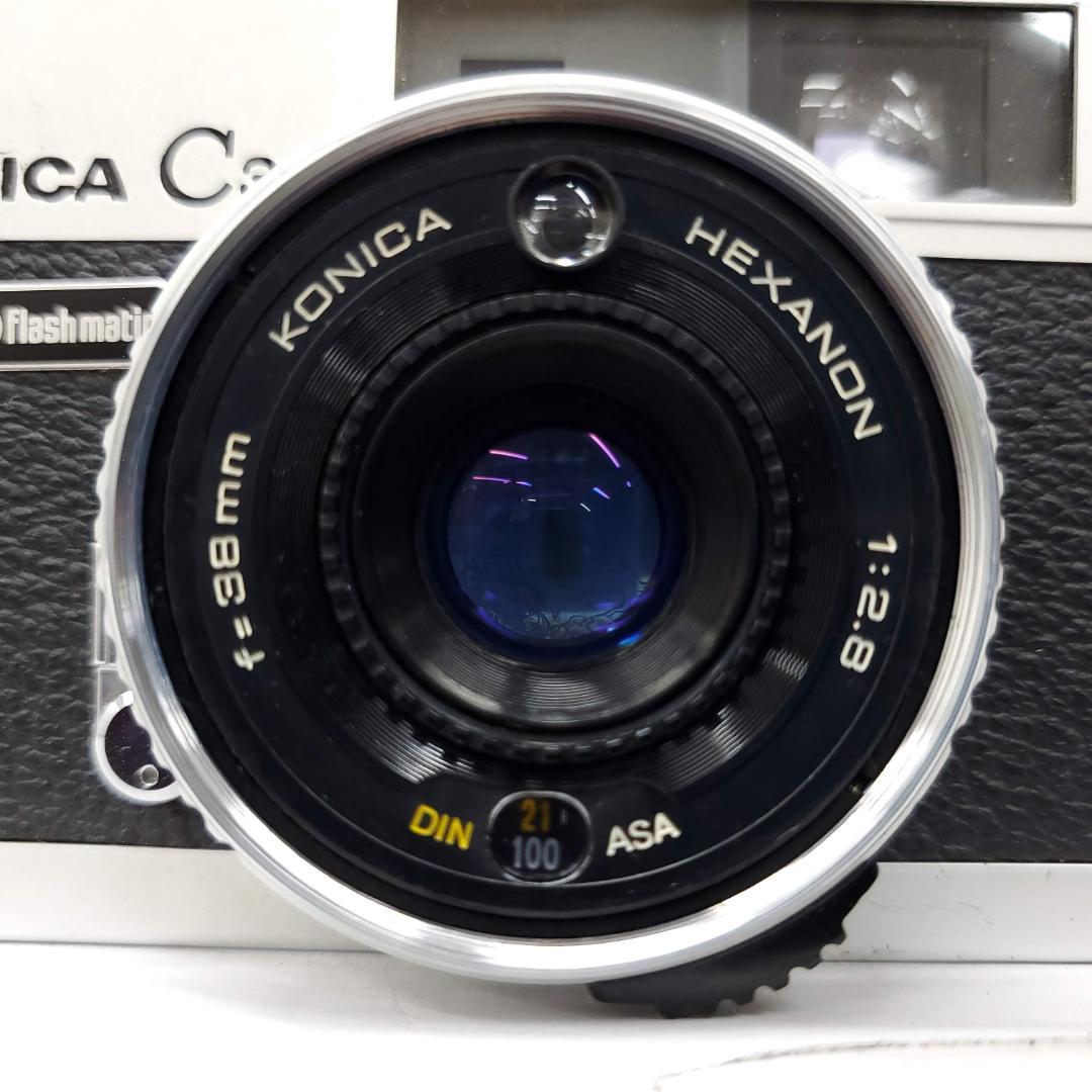 フィルムカメラ KONICA C35 Flash matic F1225-251-5p p