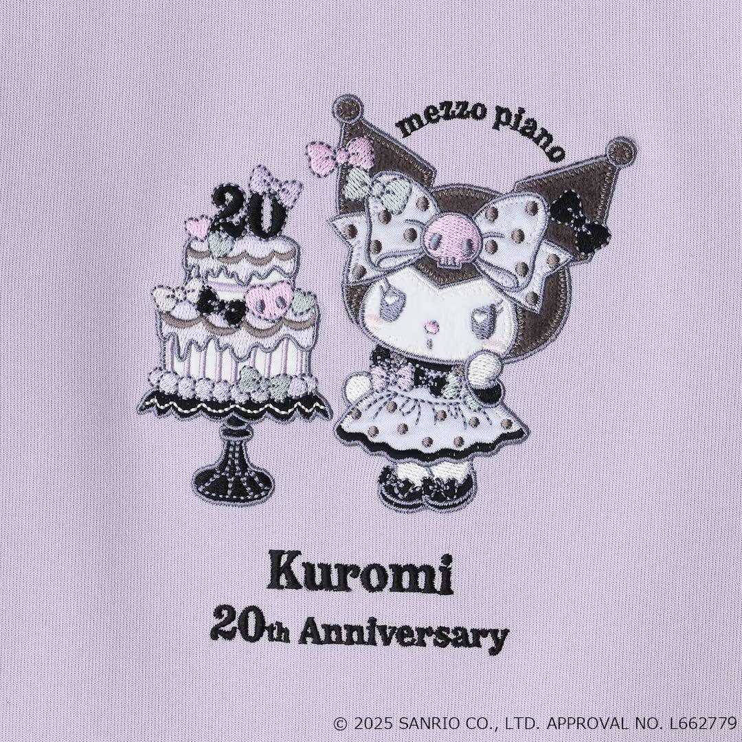 プ*読様 美品　メゾピアノ　クロミ裾スカラップトレーナー+チュールスカートセット