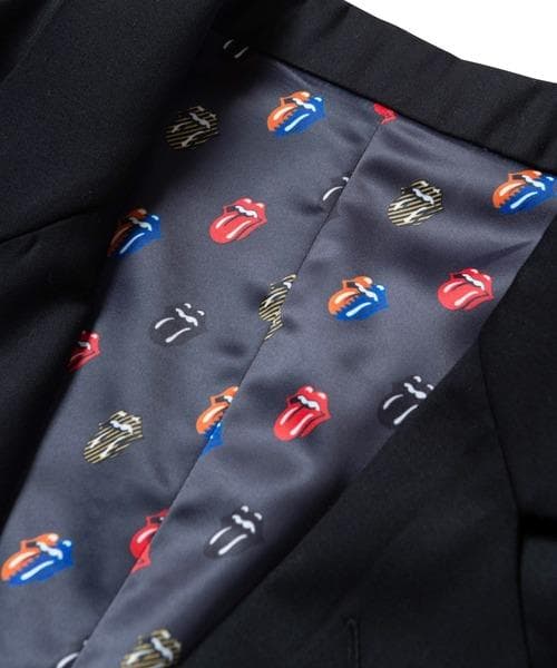 マ*ロ様 ローリングストーンズ glamb テーラードジャケット リバーシブル