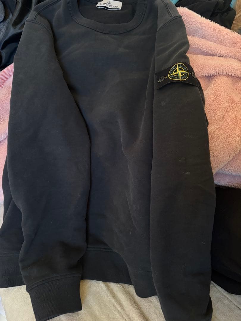 ストーンアイランド スウェット M 黒