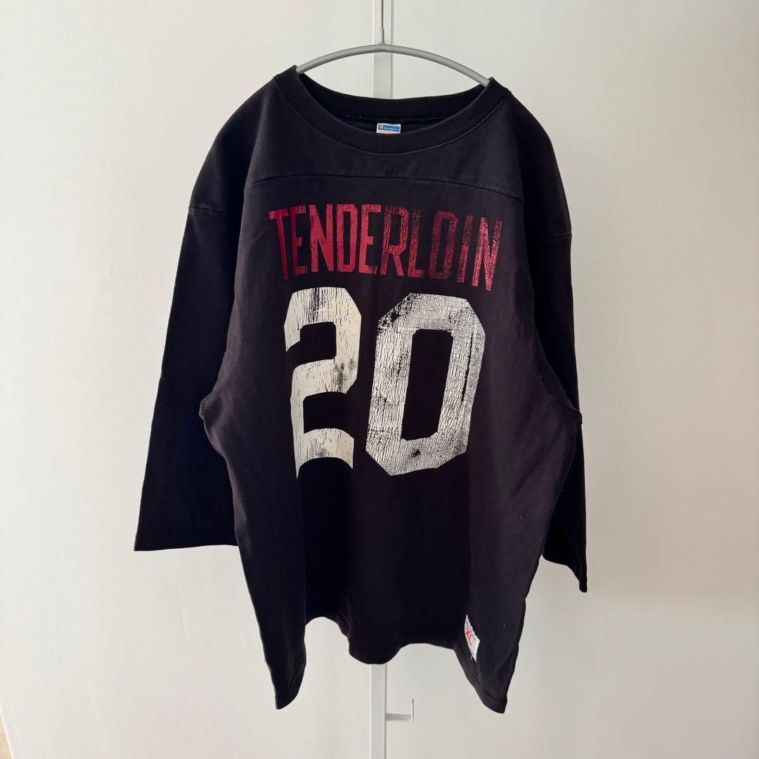 テンダーロイン チャンピオン ナンバリングフットボールT XL