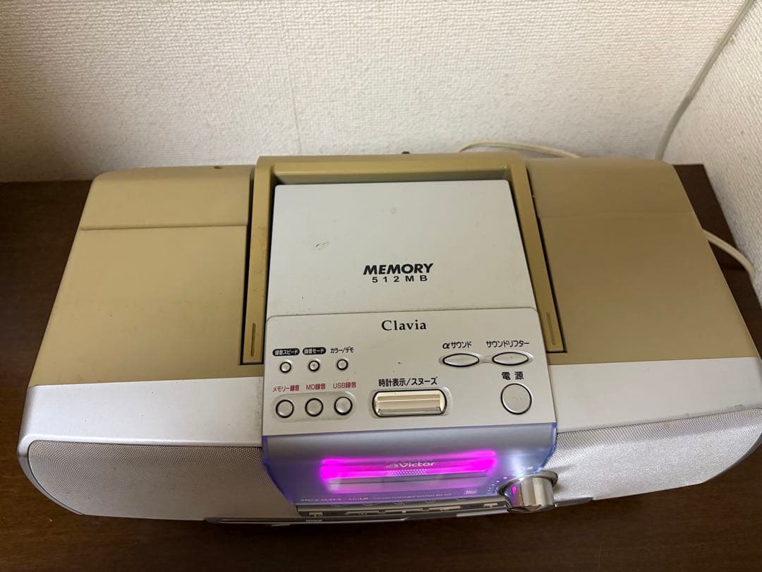 ラジオ・コンポ victor rd-m2-s