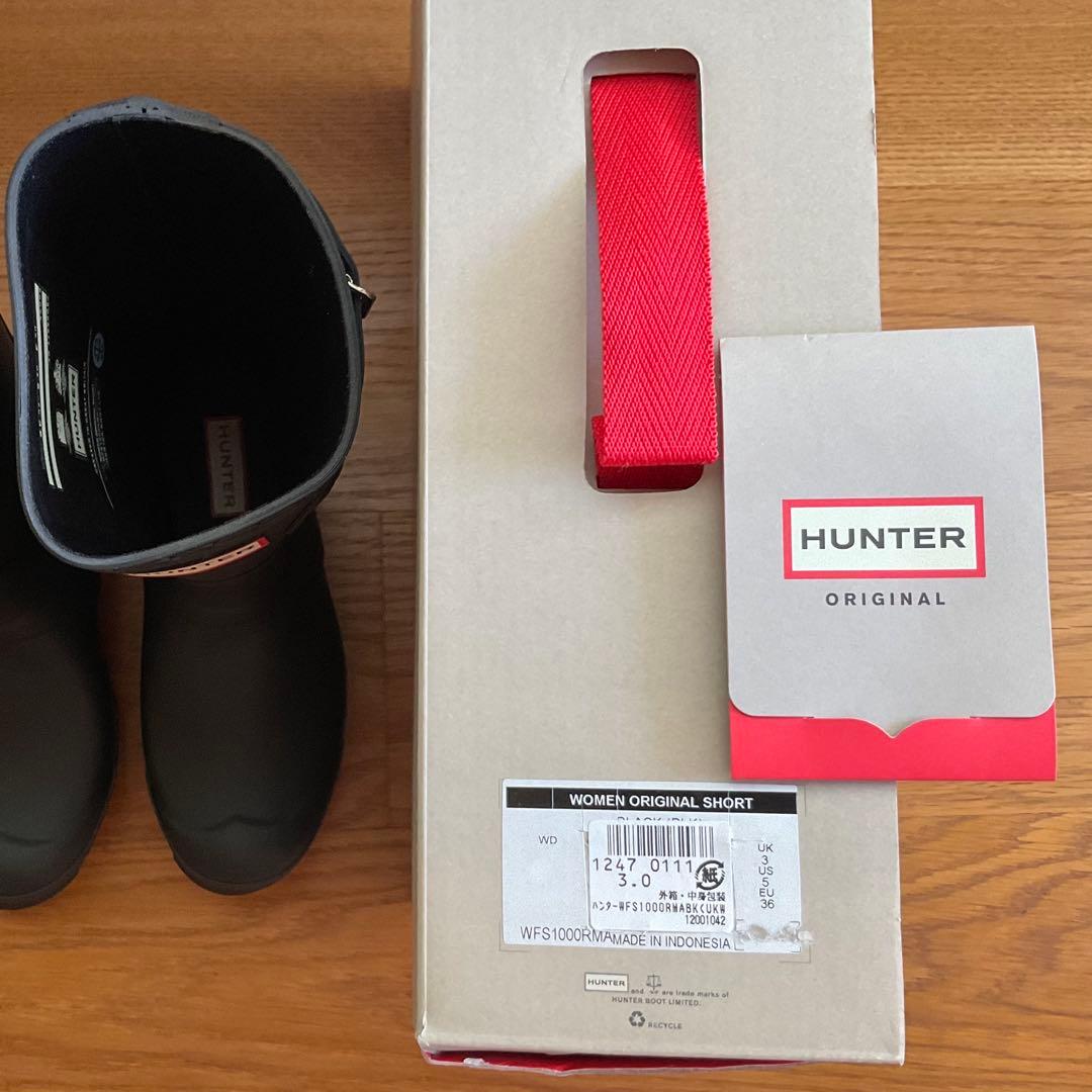 タバサ様用【未使用♡新品】黒／23㎝／HUNTER Original Short