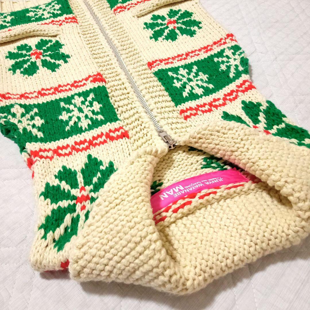 JUNYA WATANABE ニットベスト ヴィンテージ　カウチン