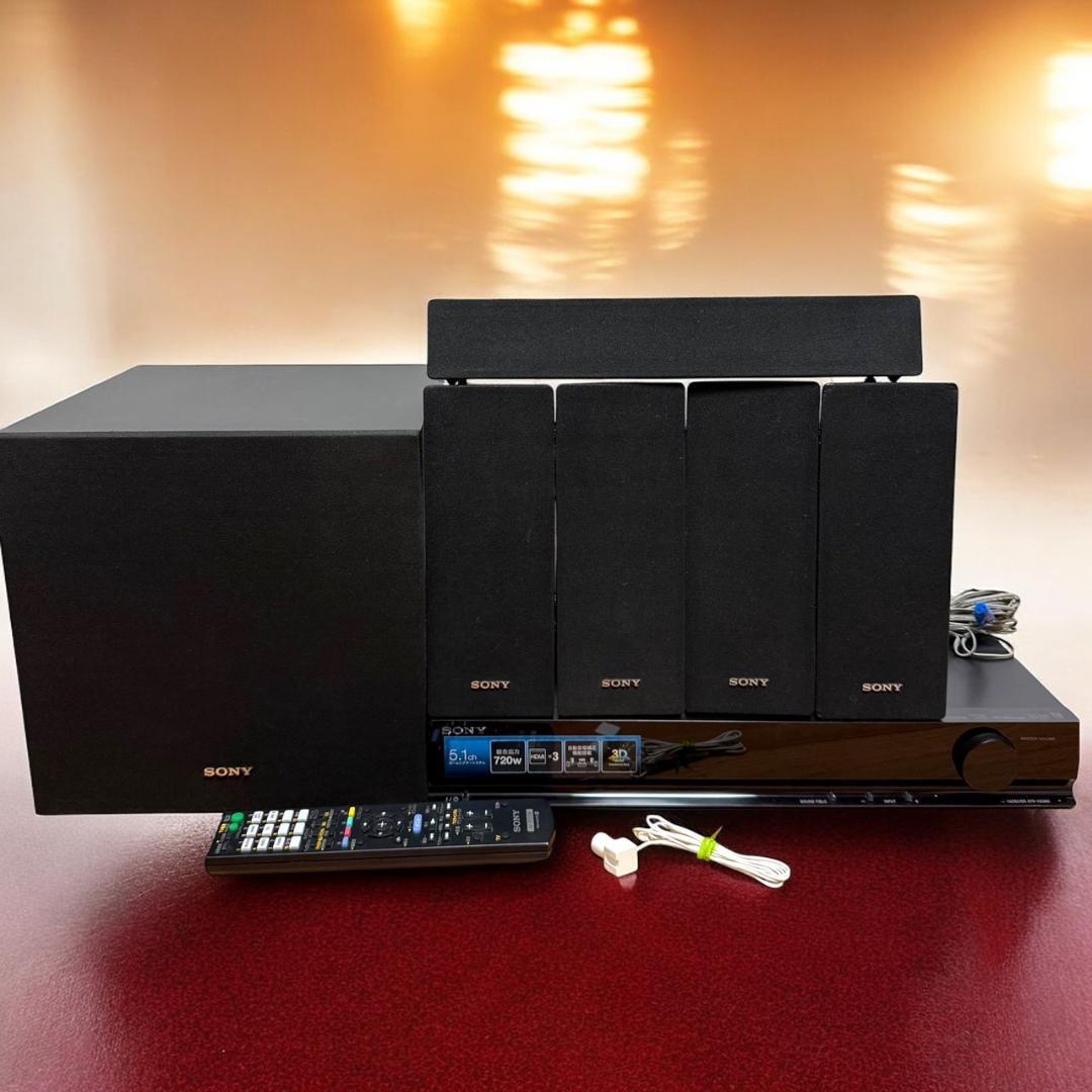 ☆良品 SONY ソニー HT-SS380 ブラック ホームシアターシステム