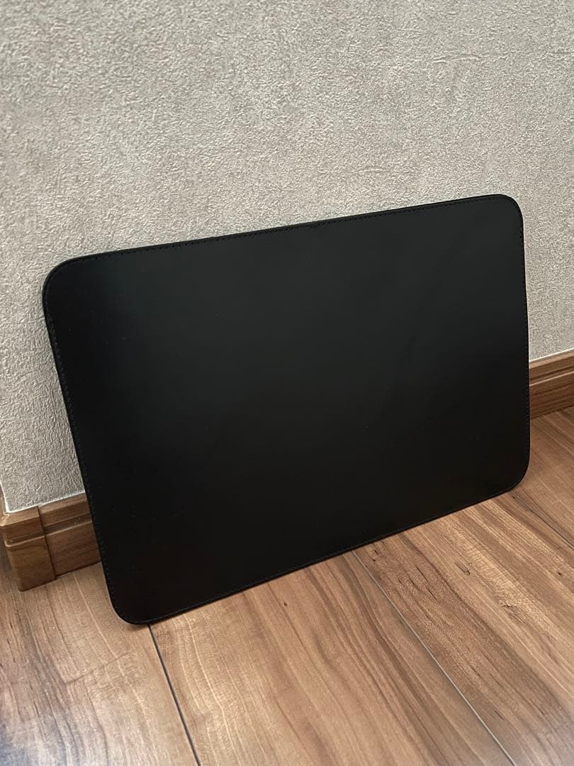Drip ドリップ 14インチ MacBook レザー スリーブケース ブラック