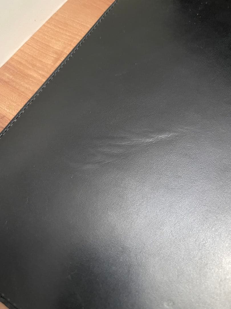 Drip ドリップ 14インチ MacBook レザー スリーブケース ブラック