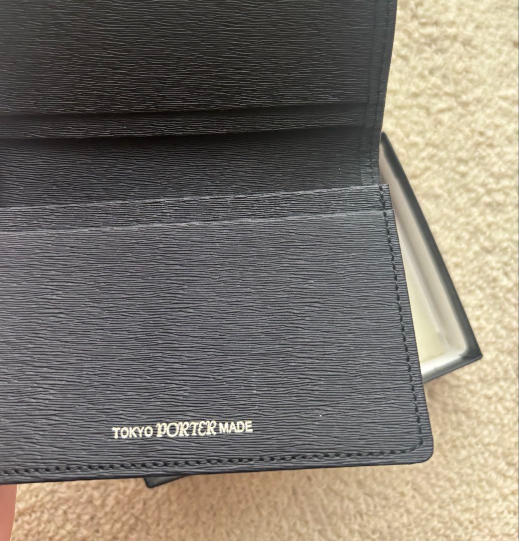 【新品未使用】PORTER ブラック 名刺入れ 日本製