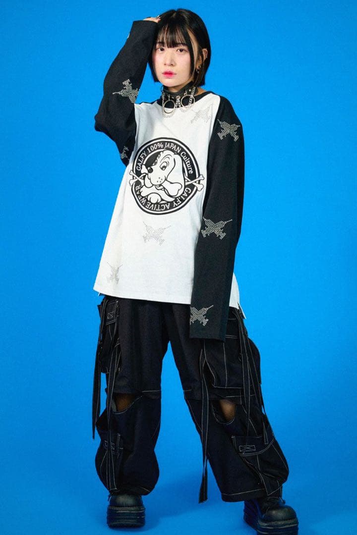 GALFY ガルフィー カラフルテクノパンツ カーゴ OY レフレム 中型犬 L