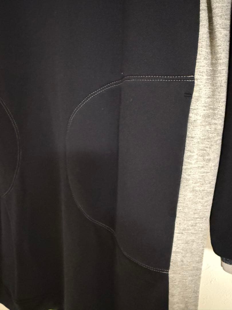 ランバンスポール　38 ネイビー ワンピース