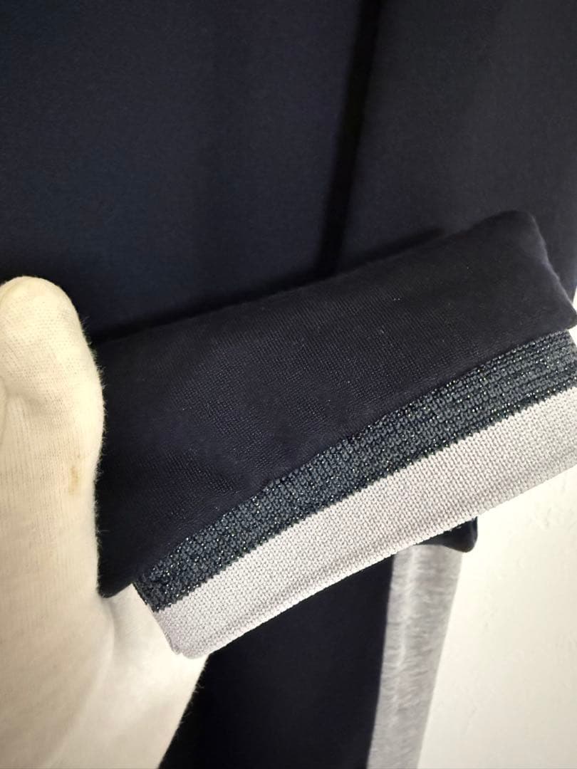 ランバンスポール　38 ネイビー ワンピース