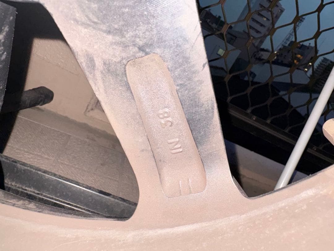 直接引取　BADX MX-1 17インチ ホイール 4本 245/65r17