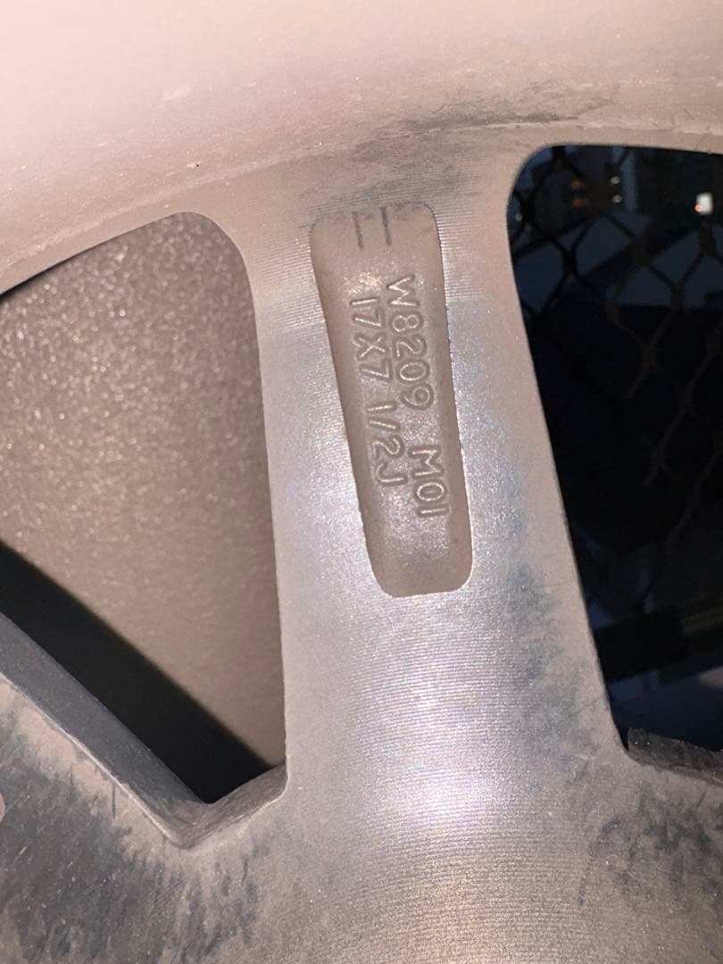 直接引取　BADX MX-1 17インチ ホイール 4本 245/65r17