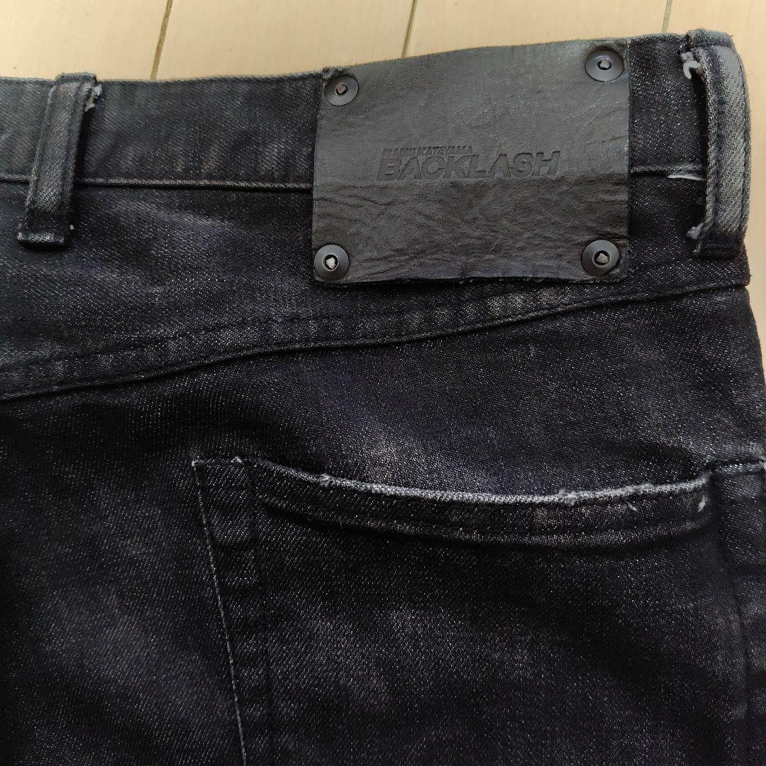 BACKLASH ISAMU KATAYAMA ホースレザー スキニーデニム