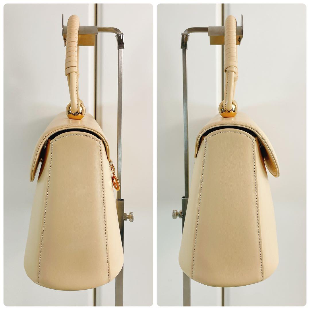 専●極美品●濱野皮革工藝　HAMANO フォーマルバッグ　ロイヤルスタンド