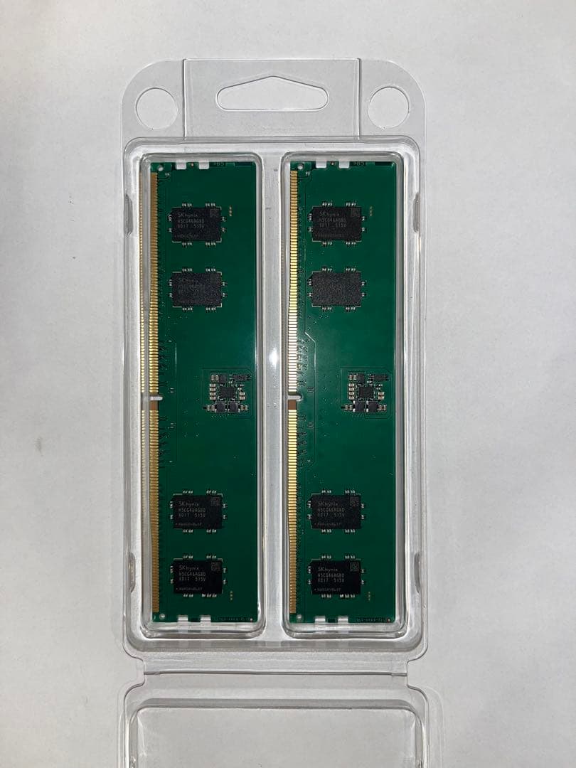 DDR5 UDIMM PC5-5600B 16GB (8GBx2) メモリ