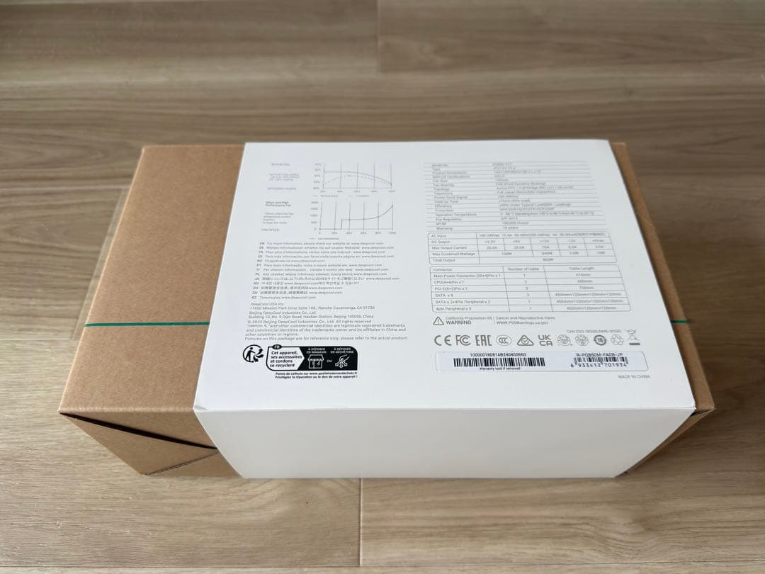 田*き様 PC電源 DeepCool PQ850M 850W