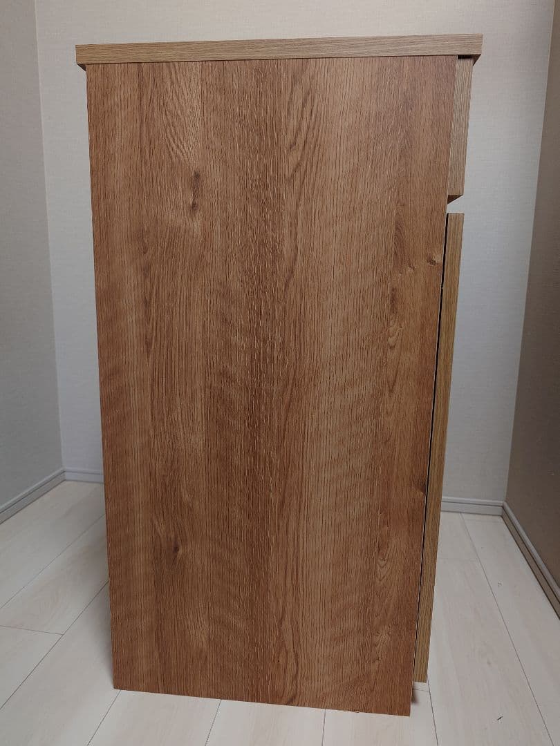 北欧スタイルリビング収納シリーズ 2枚扉タイプ 幅60cm キャビネット