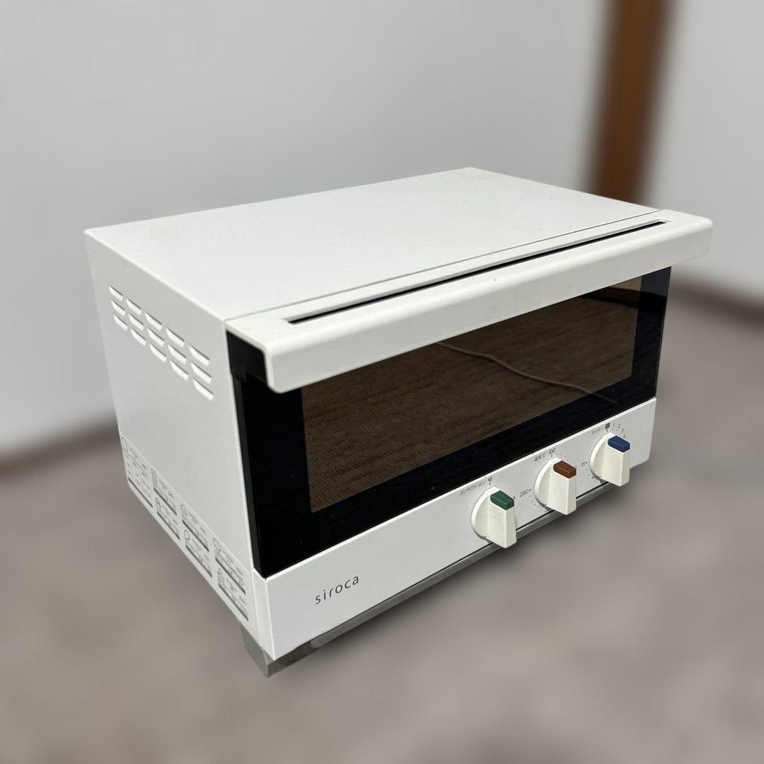 《格安美品》　シロカ　オーブントースター　ST-2A251-W 2020年製美品