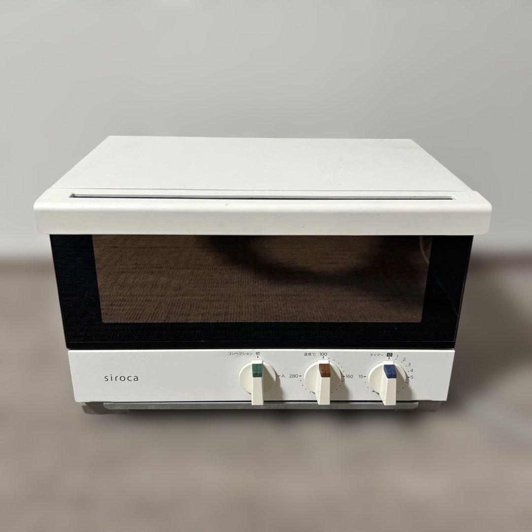 《格安美品》　シロカ　オーブントースター　ST-2A251-W 2020年製美品