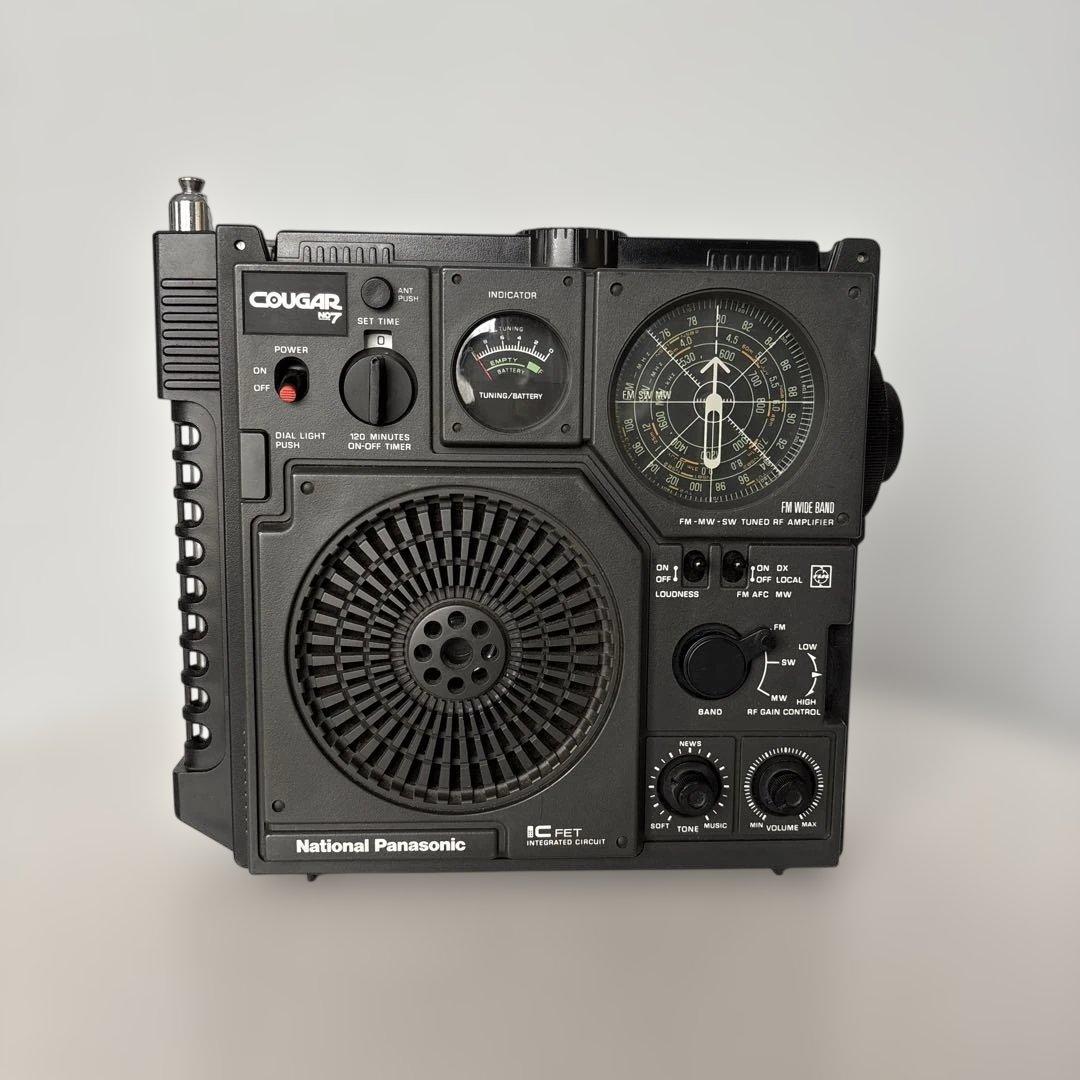 ナショナル パナソニック クーガ No.7 RF-877 ラジオ AC付き