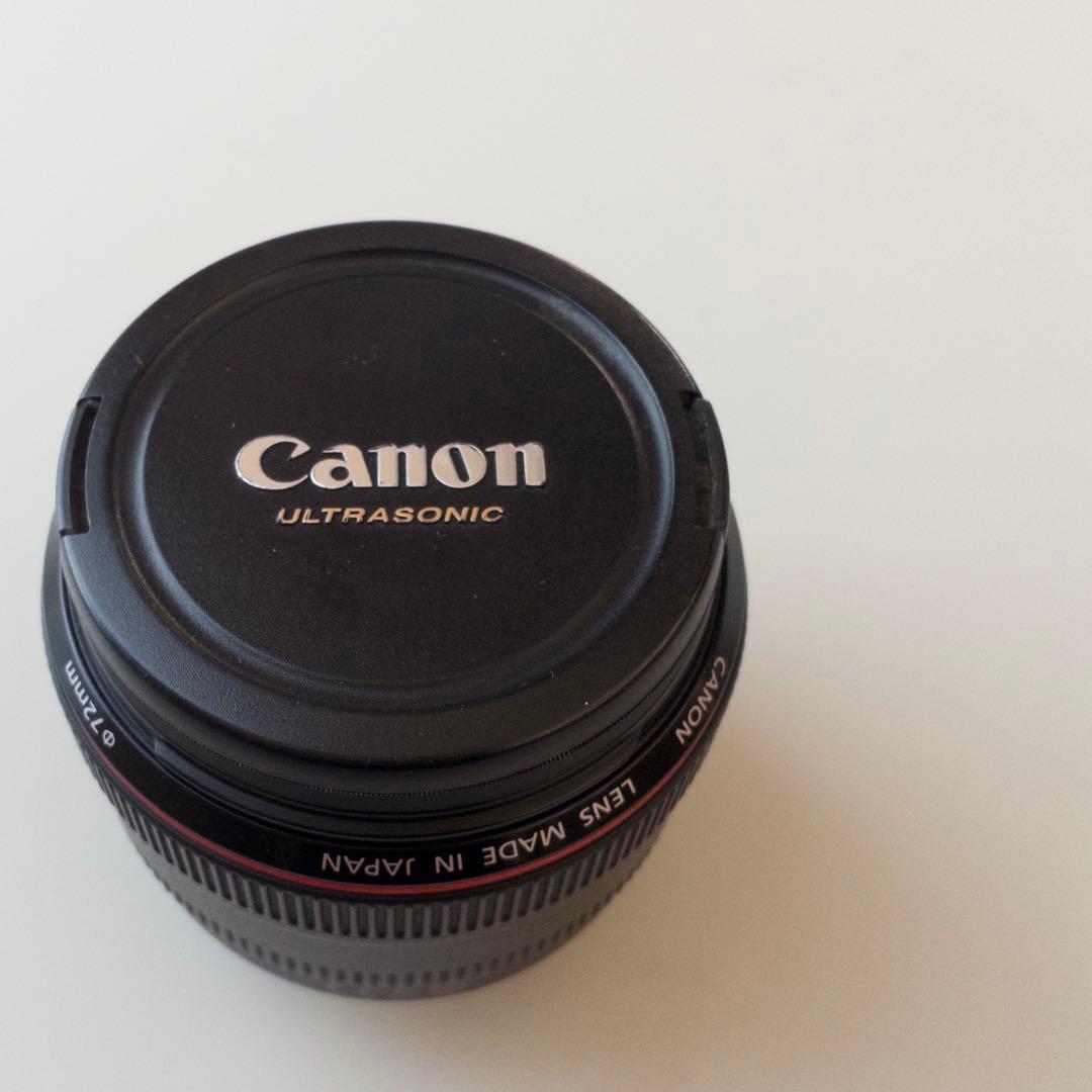 1/5まで Canon EF 50mm f1.2 L USM プロテクター付き