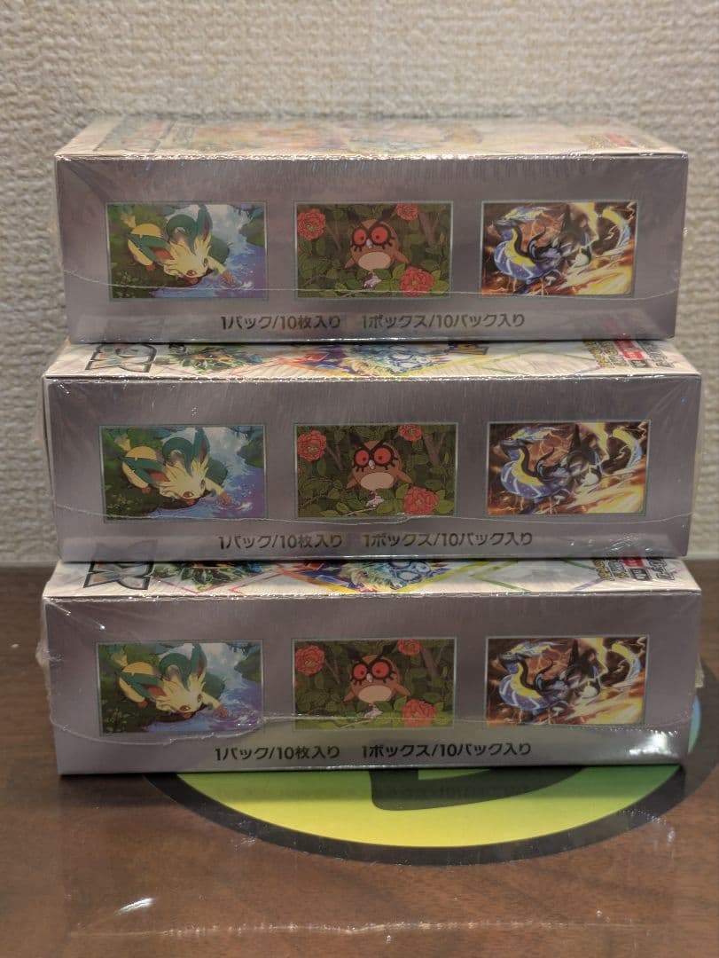 テラスタルフェスex シュリンク付き BOX 新品 未開封 3箱