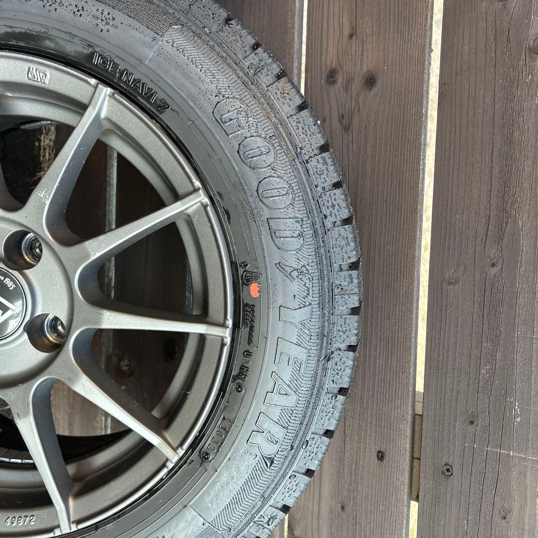 フィアットに使用　 175/65 R14 ホイール&スタッドレスタイヤ4本セット