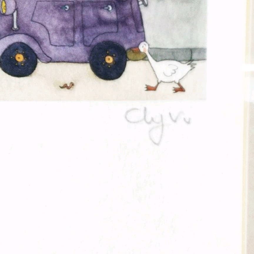 【希少品❣️Clyv 版画】 クリーブOpen House