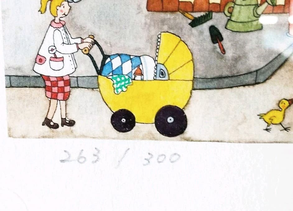 【希少品❣️Clyv 版画】 クリーブOpen House