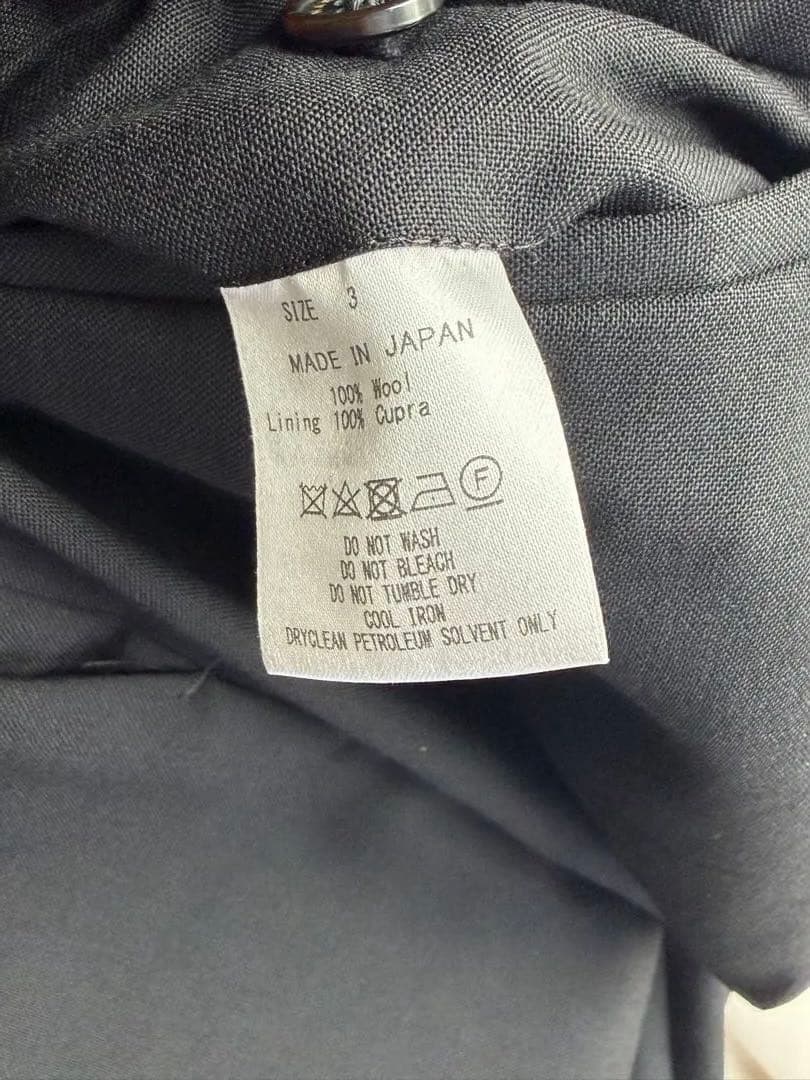 MARKAWARE ウールトロピカル ペグトップ スラックス