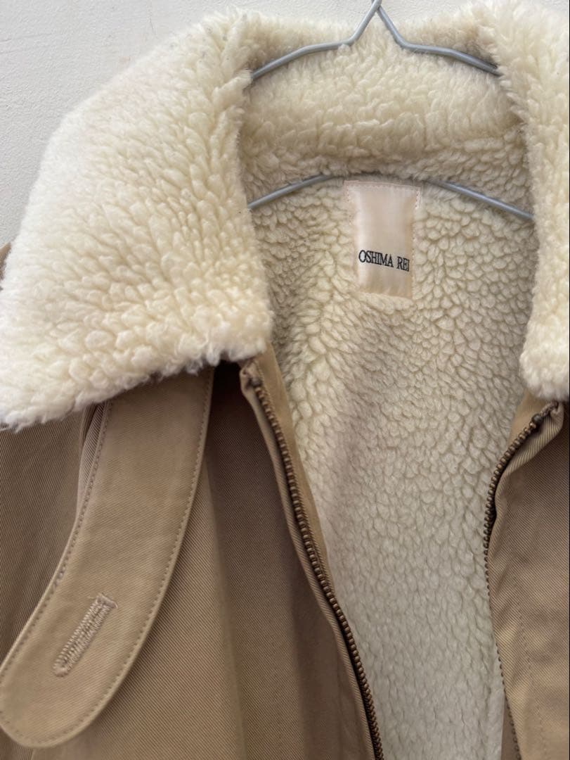 OSHIMA REI ボアコート