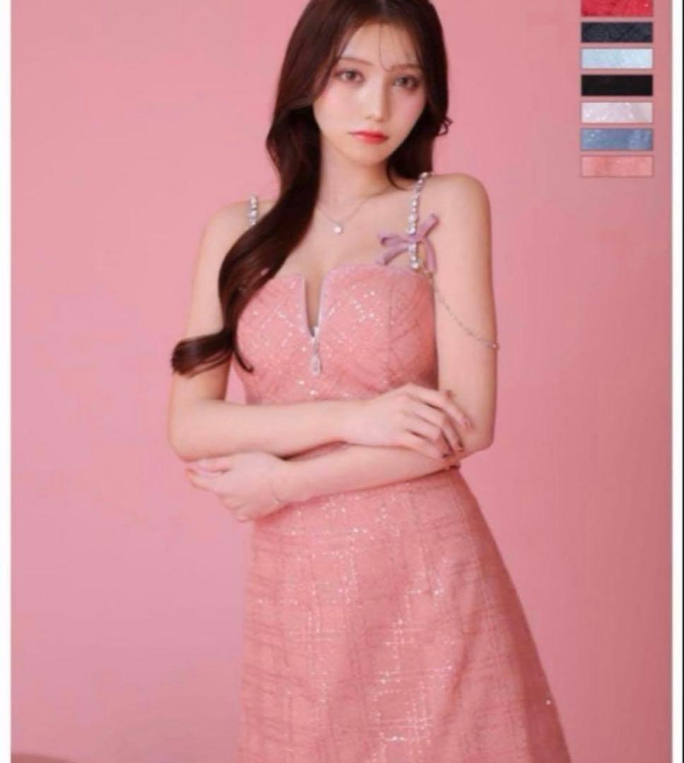 早い者勝ち♡♡ ROBE de FLEURS ピンクセットアップドレス♡