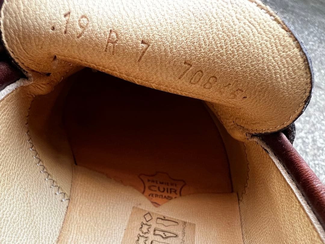 【美品・使用数回】パラブーツ　ランス　カフェ　サイズUK7(25.5cm)