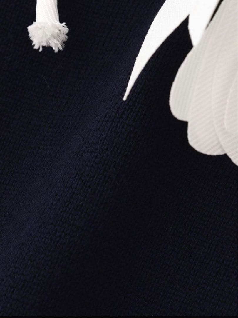 s*y様 新品タグ付 ETRE SANTE フラワーモチーフニットカーディガン¥