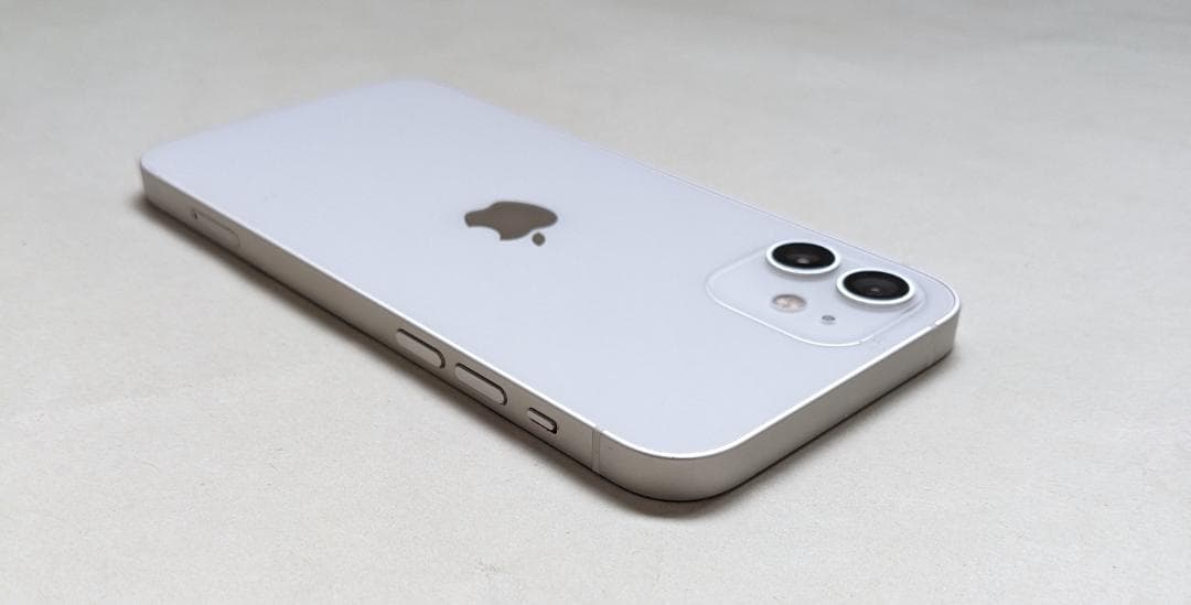 iPhone 12 128GB バッテリー 100％ SIMフリー 顔認証対応