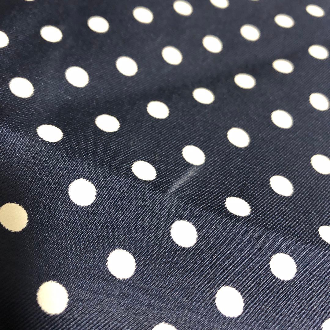 Vintage A.Sulka&Company ドット　ストール　ヴィンテージ