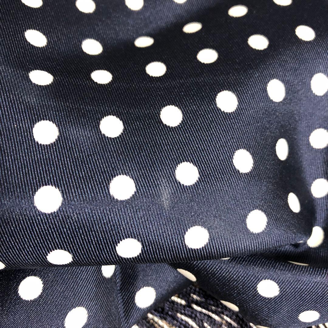 Vintage A.Sulka&Company ドット　ストール　ヴィンテージ